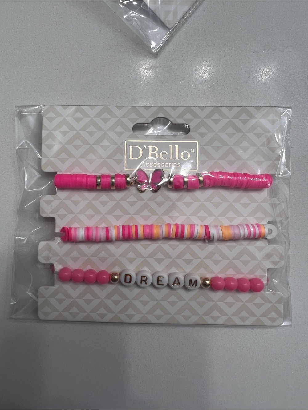 D’Bello Pink Bracelete
